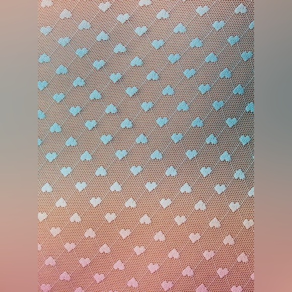 NWT Torrid Heart Mesh Ruffle Bodysuit - Picture 7 of 7